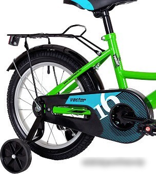 Детский велосипед Novatrack Vector 16 2022 163VECTOR.GN22 (зеленый)