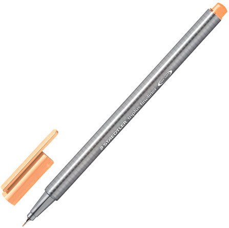 Ручка капиллярная Staedtler Триплюс 334-43 (оранжевый)
