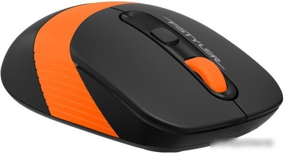 Мышь A4Tech Fstyler FG10S (черный/оранжевый)