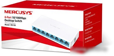 Коммутатор Mercusys MS108