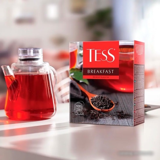 Черный чай Tess Breakfast 100 шт