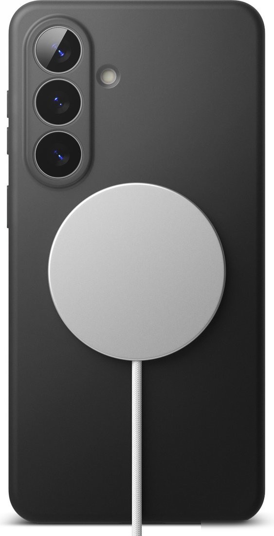 Чехол для телефона Ringke Silicone Magnetic для Galaxy S26 Plus (Black)