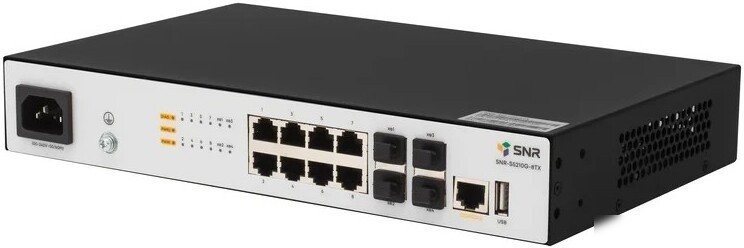 Управляемый коммутатор уровня 2+ SNR SNR-S5210G-8TX