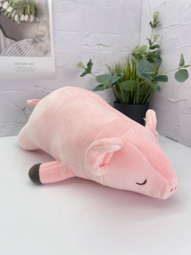 Игрушка-подушка ILikeGift Сонный поросенок 109-19