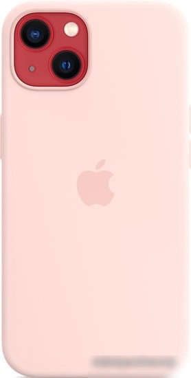 Чехол для телефона Apple MagSafe Silicone Case для iPhone 13 (розовый мел)