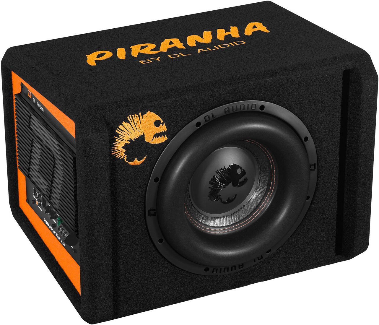 Корпусной активный сабвуфер DL Audio Piranha 10A Black V.3