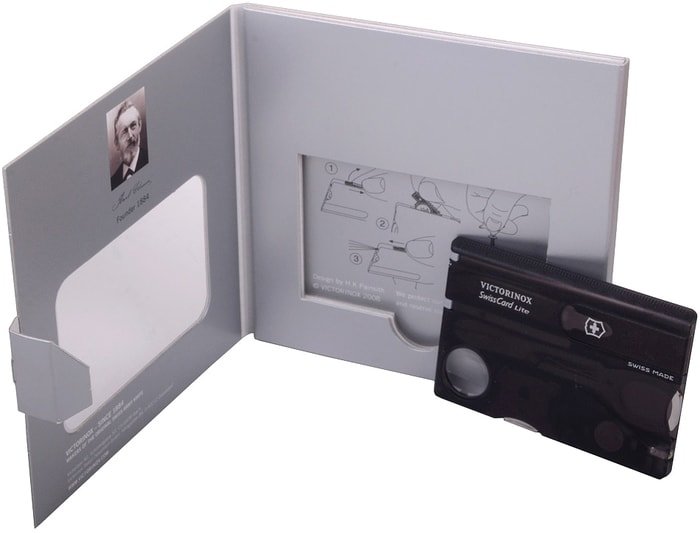 Туристический нож Victorinox SwissCard Lite 0.7333.T3