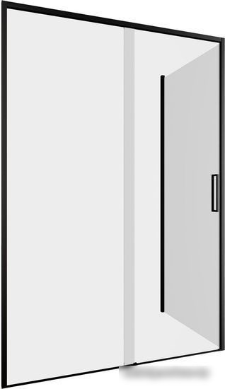 Душевой уголок Aquanet Pleasure Evo 130 AE65-130x90-BT (черный анодированный)