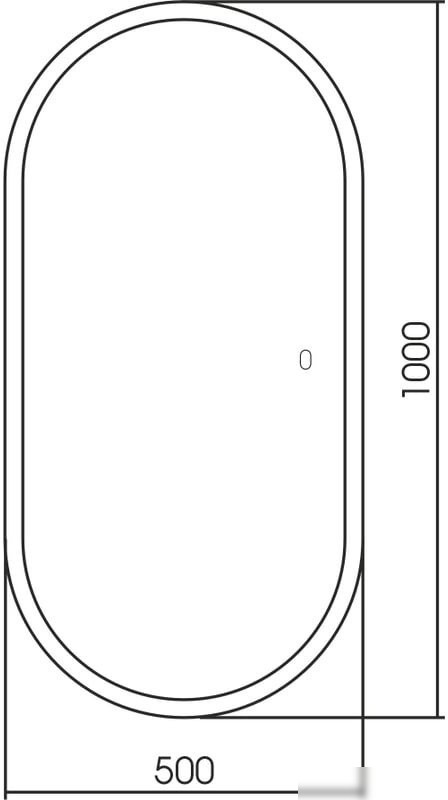 Зеркало Abber Kontur AG6303S-1.0