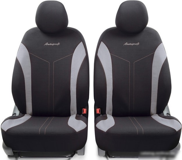 Комплект чехлов для сидений Autoprofi Flex FLX-1102 (черный/серый)
