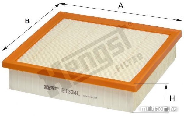 Воздушный фильтр Hengst E1334L Воздушный фильтр Hengst E1334L