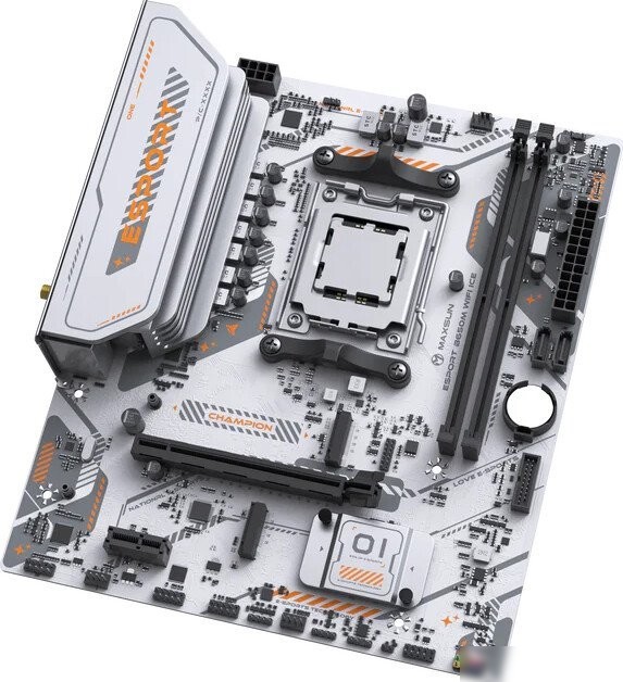 Материнская плата Maxsun eSport B650M WiFi6 Ice