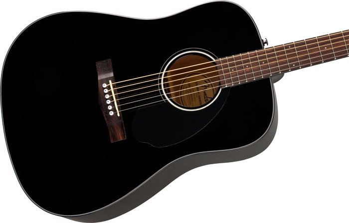 Акустическая гитара Fender CD-60S (черный)