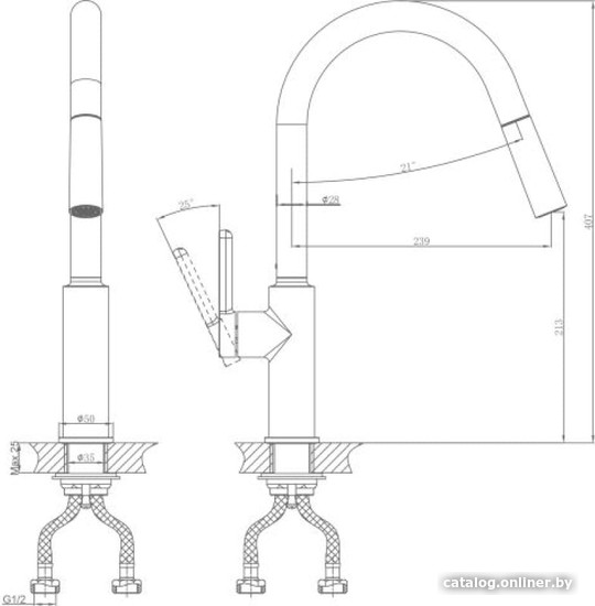 Смеситель A-Five A5-0525