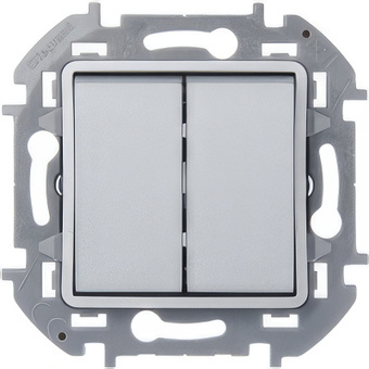Выключатель Legrand Inspiria 673657 (серый)