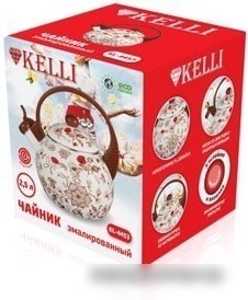 Чайник со свистком KELLI KL-4453
