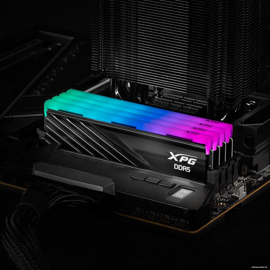 Оперативная память ADATA XPG Lancer Blade RGB 16ГБ DDR5 6000МГц AX5U6000C4816G-SLABRBK
