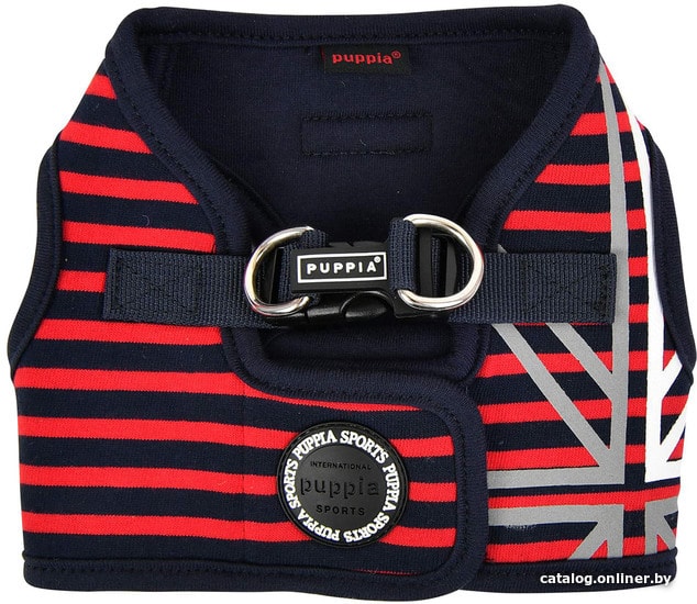 Шлейка Puppia Briton PAUA-HB1829-RD-XL (красный)