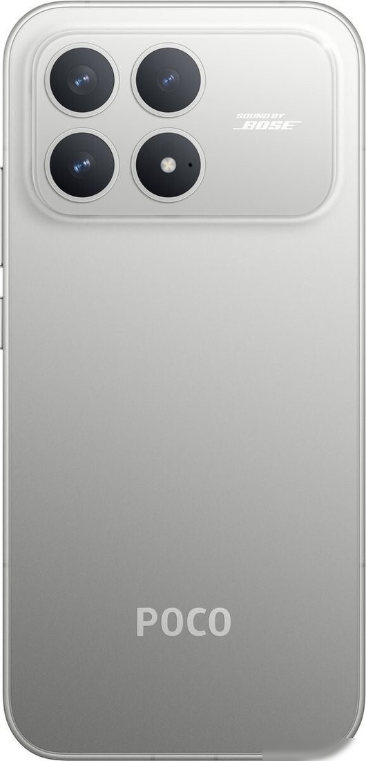 Телефон POCO F8 Pro 12GB/512GB международная версия (серебристый)