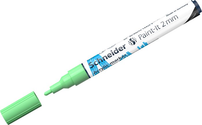 Маркер художественный Schneider Paint-It 310 120124 (пастельный зеленый)