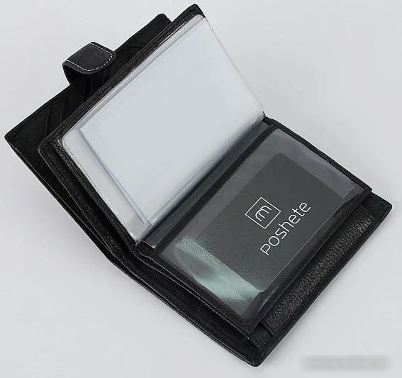 Кошелек Poshete 852-308-35K-BLK (черный)