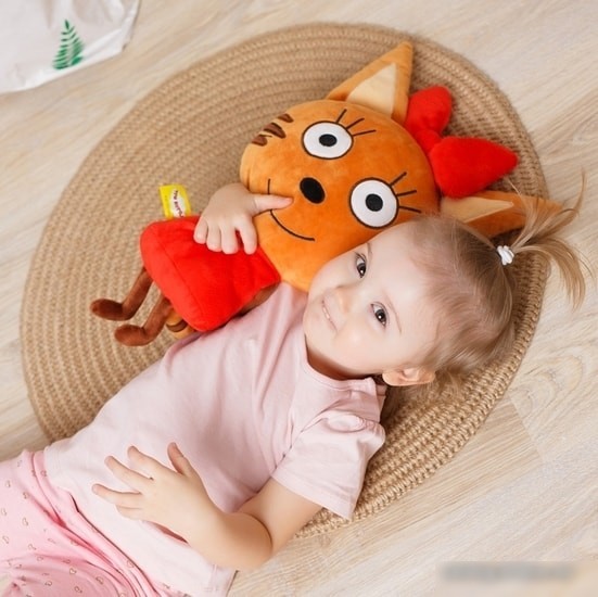 Классическая игрушка Мякиши Три Кота Карамелька