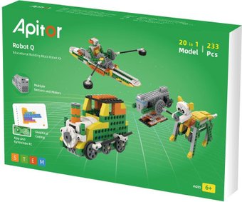 Конструктор Apitor Robot Q 20 в 1