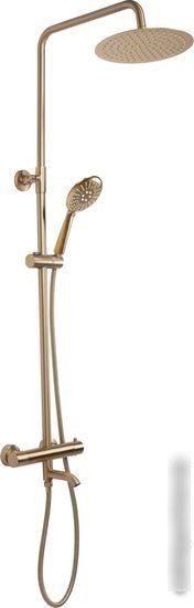 Душевая система Rea Lungo matt gold REA-P6604