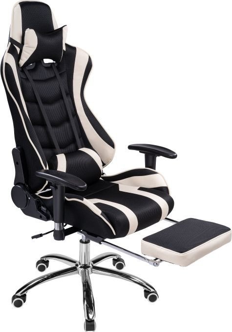 Игровое (геймерское) кресло Woodville Kano 1 11908 (cream/black 82)