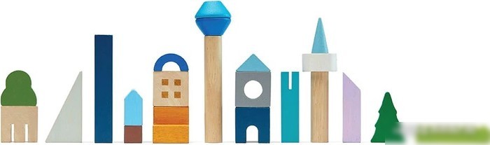 Конструктор/игрушка-конструктор Plan Toys Город 6292