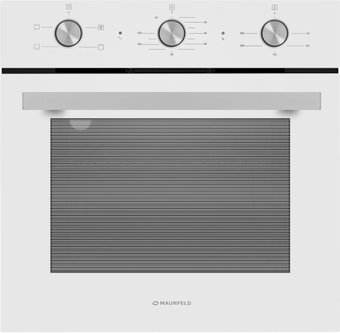 Электрический духовой шкаф MAUNFELD AEOC6040W