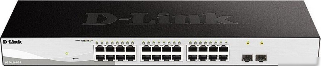 Управляемый коммутатор 2-го уровня D-Link DGS-1210-26/FL2A