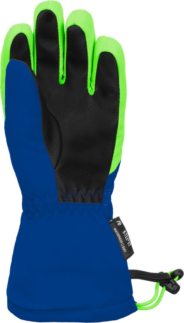 Горнолыжные перчатки Reusch Maxi R-Tex Xt 6285215-4507 (р-р 4, Surf The Web/Green Gecko)