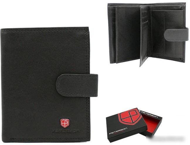 Кошелек Peterson PTN MR-14L-CN (черный)