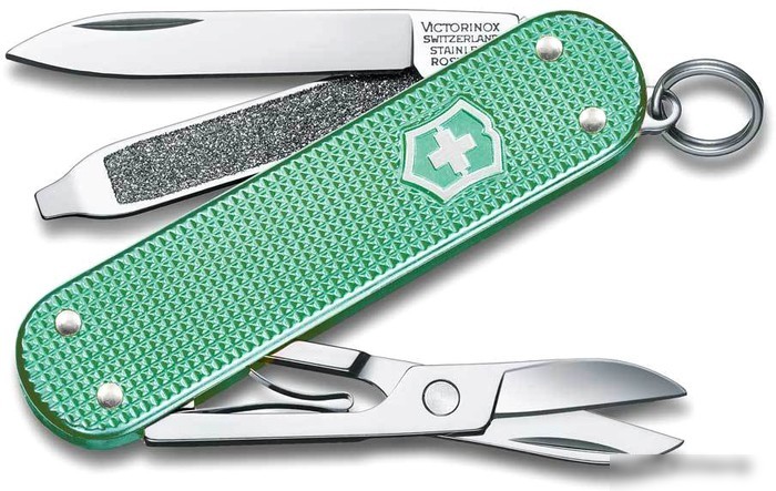 Мультитул Victorinox Classic Alox SD Colors (мятный)