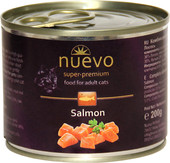 Корм для кошек Nuevo Cat Adult Salmon 0.2 кг