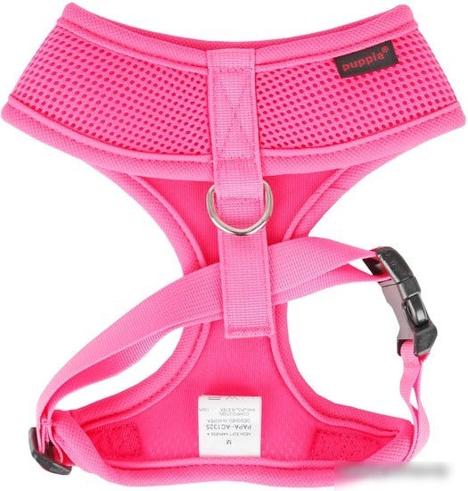 Шлейка Puppia Neon Soft PAPA-AC1325-PK-L (розовый)