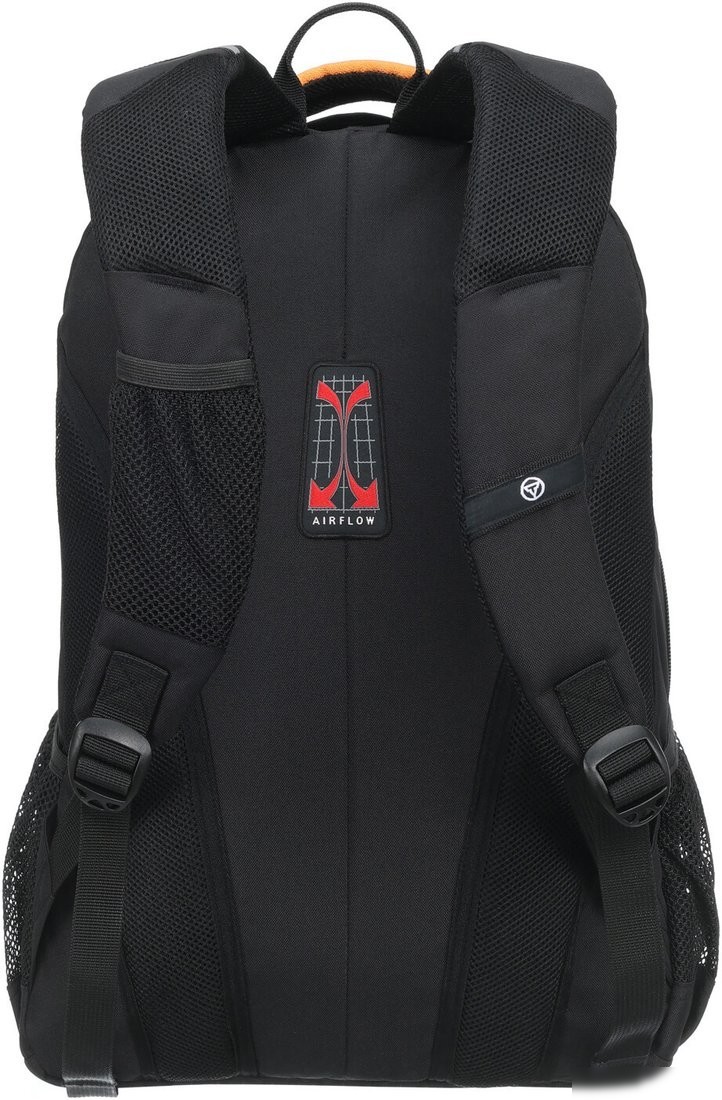 Городской рюкзак Torber ROCKIT T2383B (черный/оранжевый)