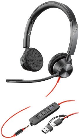 Офисная гарнитура Poly Blackwire 3325 8X221AA