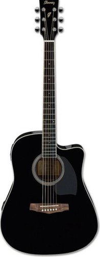 Электроакустическая гитара Ibanez PF15ECE-BK