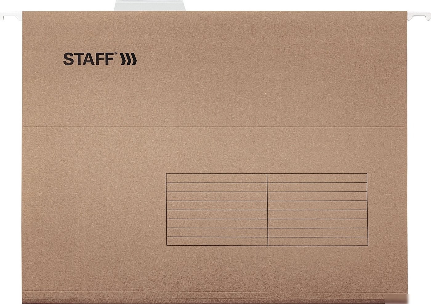 Папка подвесная Staff 270932 (10 шт, коричневый)