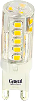 Светодиодная лампочка General Lighting GLDEN-G9-5-P-220-2700