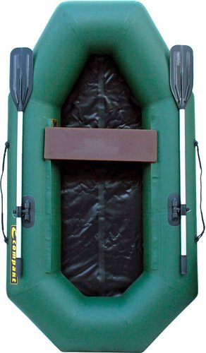 Гребная лодка Leader Boats Компакт-220 3922022 (зеленый)