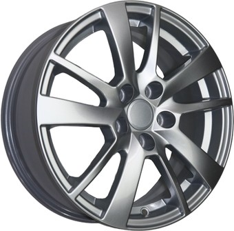 Литые диски K&K КС876 15x6" 4x100мм DIA 60.1мм ET 40мм дарк сильвер