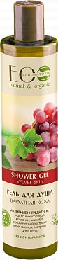 Косметика по уходу за телом Ecological Organic Laboratorie Гель для душа Бархатная кожа 350 мл