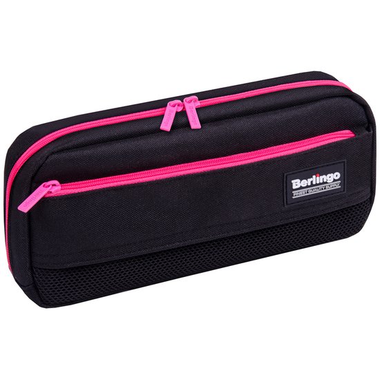 Пенал Berlingo Black and pink PM09120