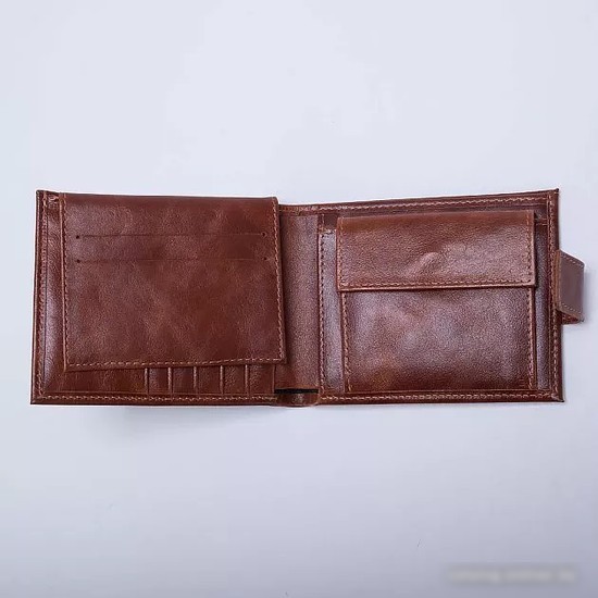 Кошелек Poshete 604-079JL-BRW (коричневый)
