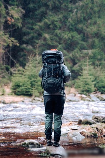 Туристический рюкзак Husky Ribon 60l (черный)