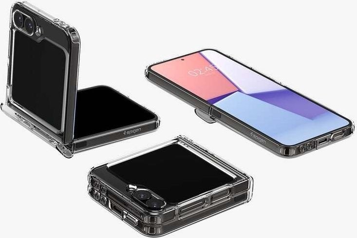 Чехол для телефона Spigen Ultra Hybrid Pro для Galaxy Z Flip 6 Crystal Clear