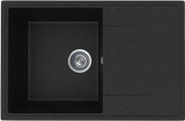 Кухонная мойка Practik PR-M 735-004 (черный оникс)